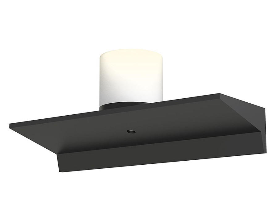 Sonneman Votives LED Wall Bar - Satin Black, 1", 3" height x 3" diameter