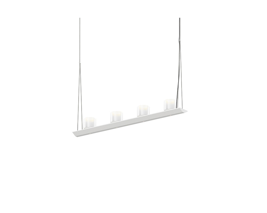 Sonneman - Votives LED Bar Pendant Satin White