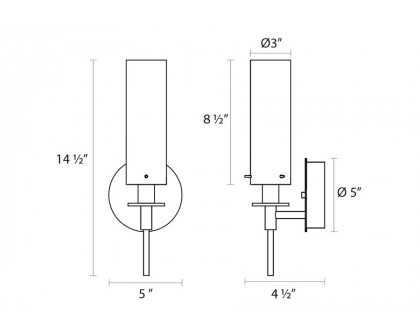 Sonneman - Candle Sconce