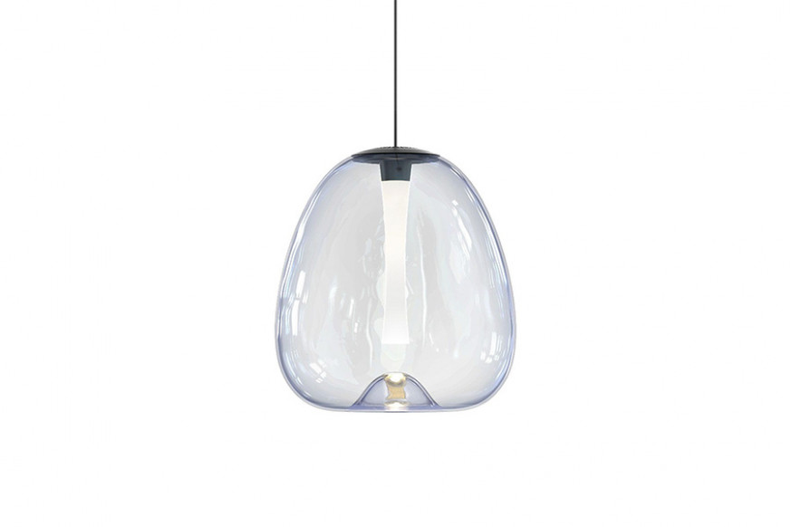 Sonneman™ Mela LED Single Pendant - Satin Black, 1-Light Medium