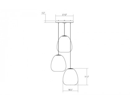 Sonneman - Mela LED Chandelier