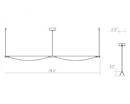 Sonneman - Tela LED Pendant