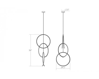 Sonneman - Torc LED Chandelier