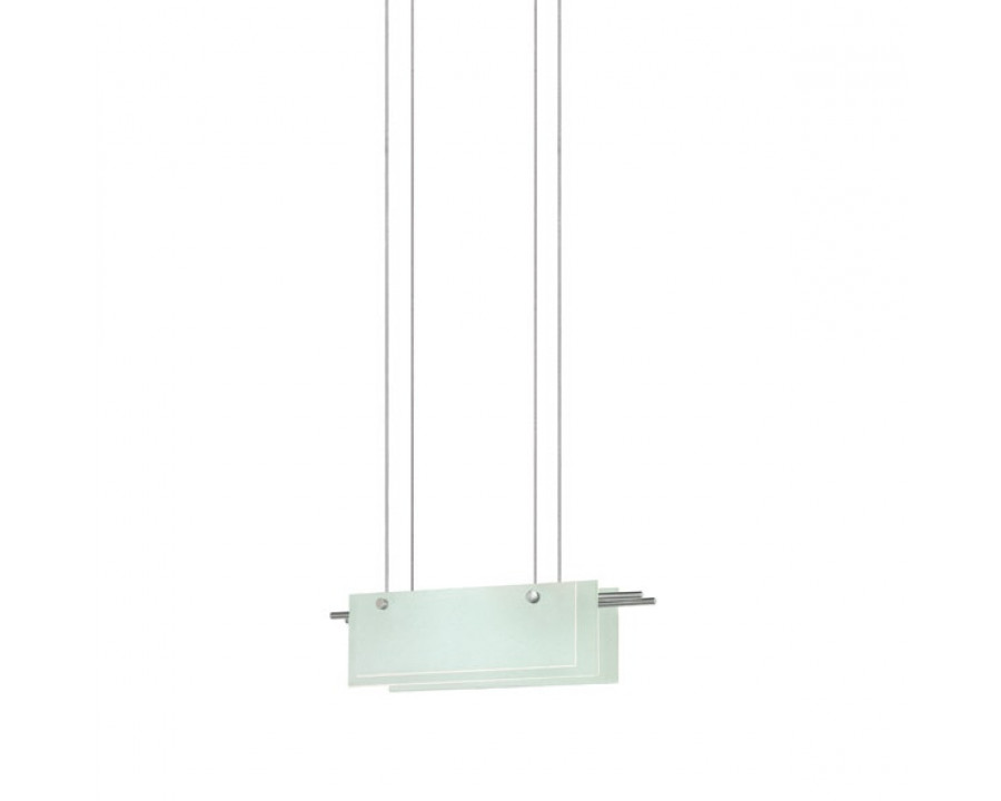 Sonneman - Suspended Glass Slim LED Pendant