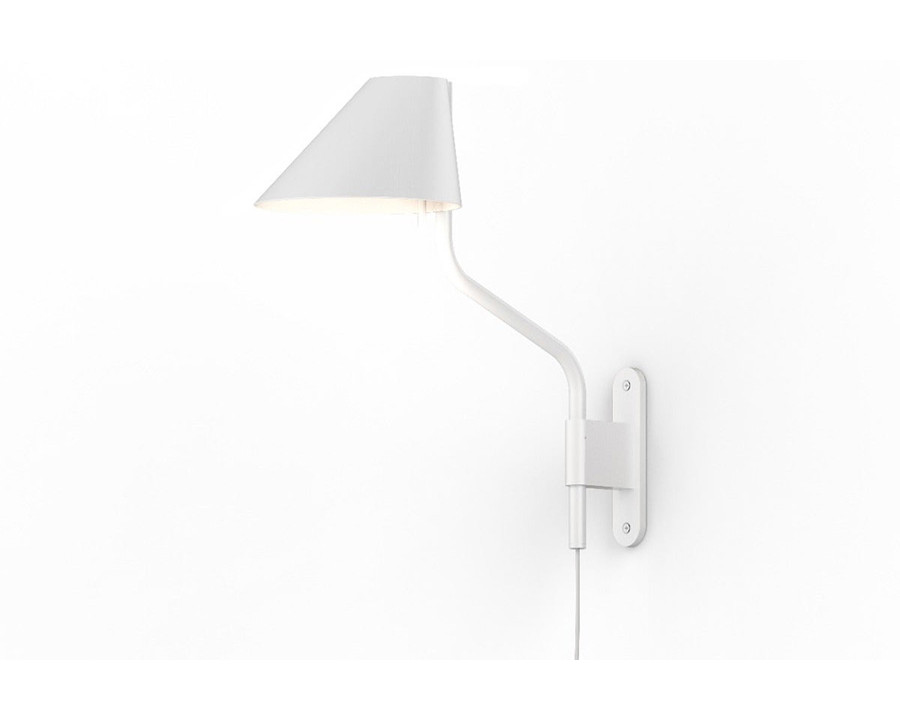 Sonneman Pitch Wall Lamp - Satin White, Standard