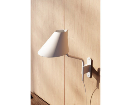 Sonneman Pitch Wall Lamp - Satin White, Standard