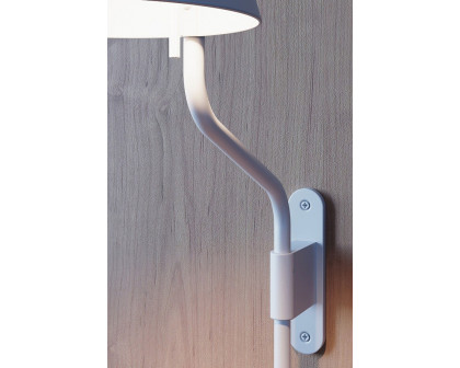 Sonneman Pitch Wall Lamp - Satin White, Standard