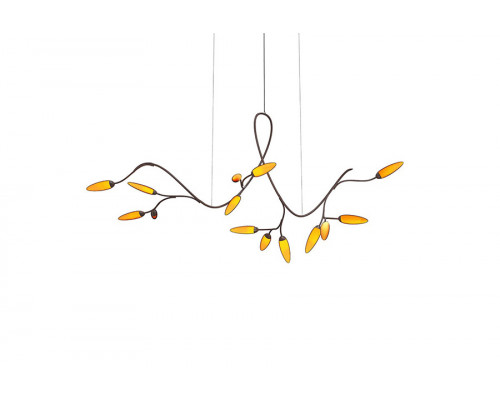 Sonneman Vines LED Chandelier - Coffee Bronze, Standard