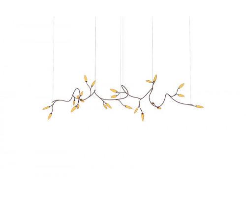 Sonneman Vines LED Chandelier - Coffee Bronze, Large