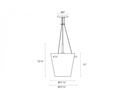 Sonneman - Vogue Single Pendant