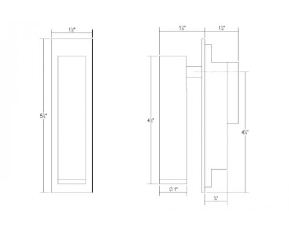 Sonneman - Haim Aimable Recessed Headboard Lamp