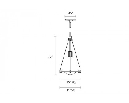 Sonneman - Handkerchief Pendant