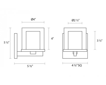 Sonneman - Votivo Sconce