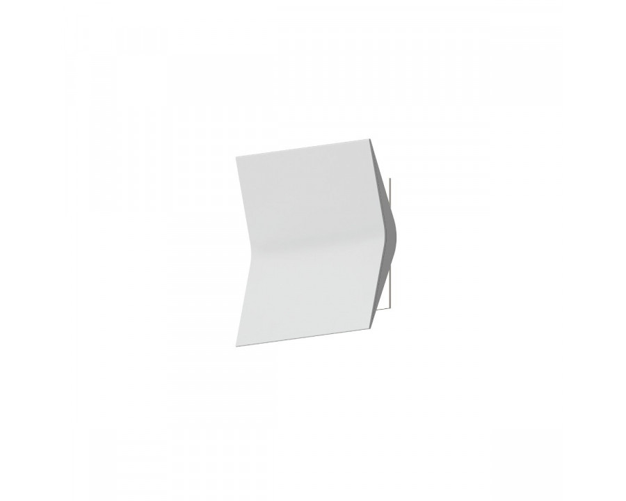 Sonneman Turo Sconce - Small, Satin White