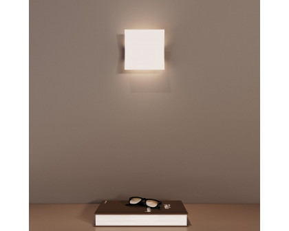 Sonneman Turo Sconce - Small, Satin White