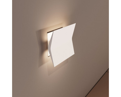 Sonneman Turo Sconce - Small, Satin White