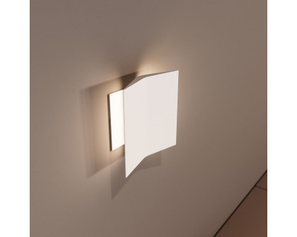 Sonneman Turo Sconce - Small, Satin White