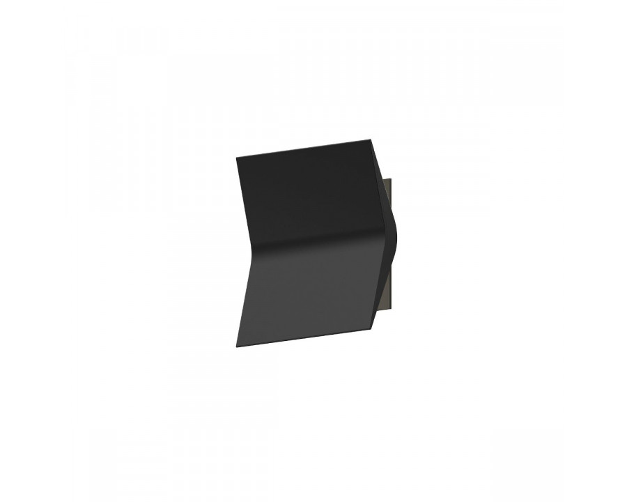 Sonneman Turo Sconce - Small, Satin Black