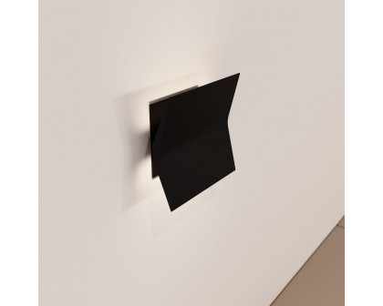 Sonneman Turo Sconce - Small, Satin Black