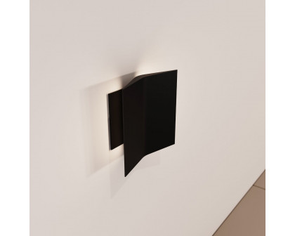 Sonneman Turo Sconce - Small, Satin Black