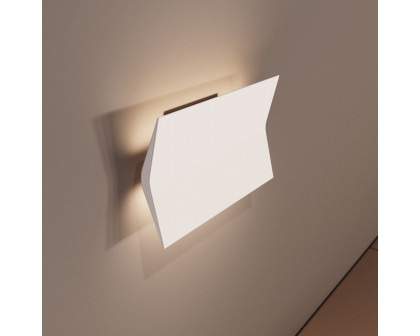 Sonneman Turo Sconce - Medium, Satin White