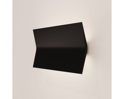 Sonneman Turo Sconce - Medium, Satin Black