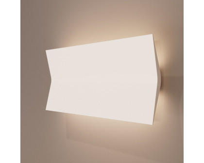 Sonneman Turo Sconce - Large, Satin White