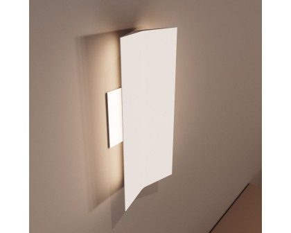 Sonneman Turo Sconce - Large, Satin White