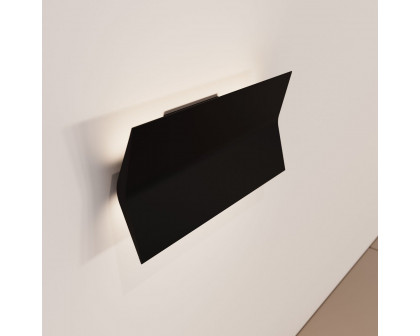 Sonneman Turo Sconce - Large, Satin Black