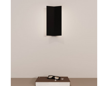 Sonneman Turo Sconce - Large, Satin Black