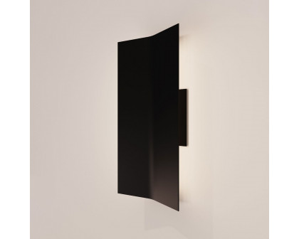 Sonneman Turo Sconce - Large, Satin Black