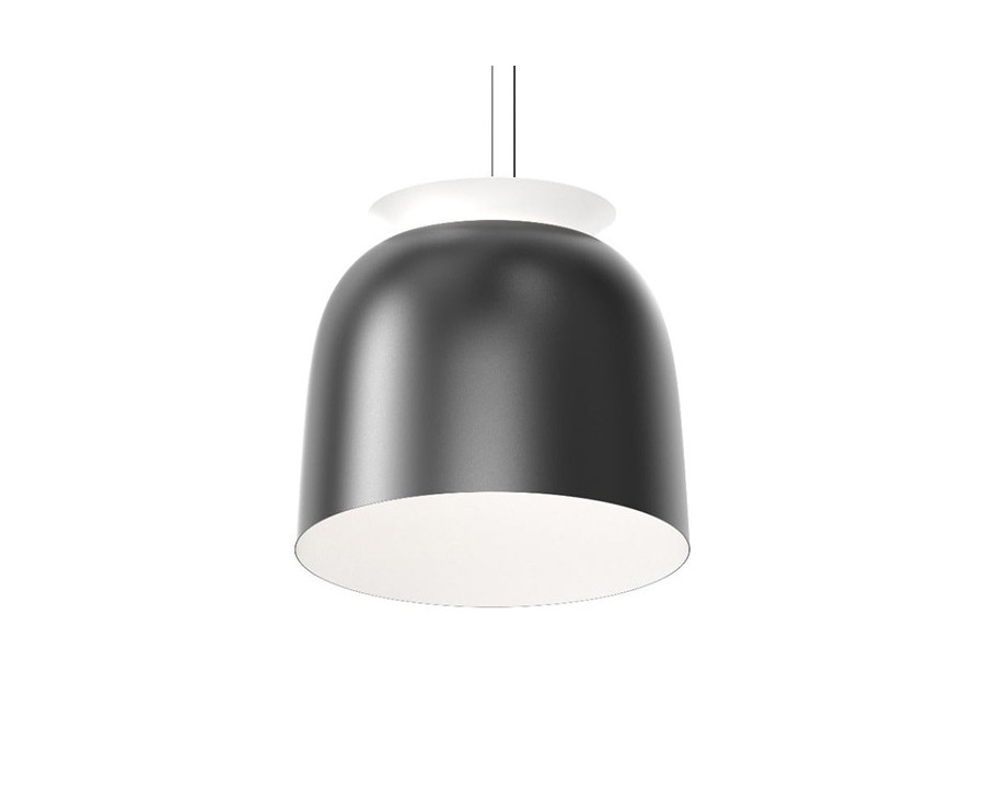 Sonneman Belle Flare Pendant - Satin Black, Medium