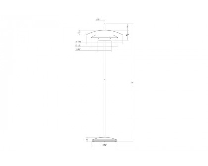 Sonneman - Shells Floor Lamp