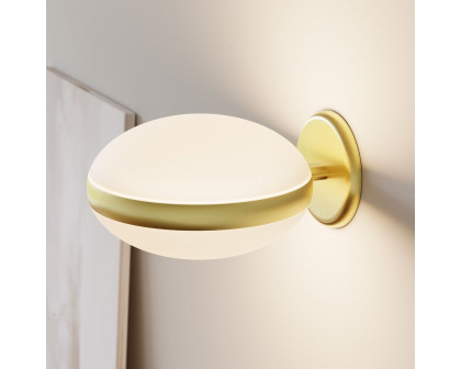 Sonneman Pillows Sconce - Brass Finish