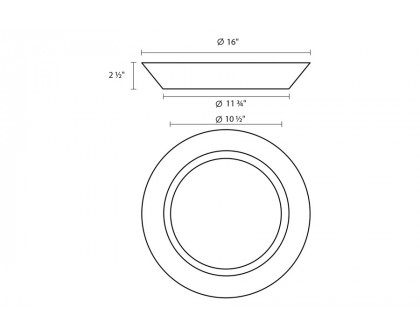 Sonneman - Oculus LED Surface Mount