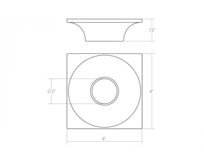 Sonneman Zoom LED Surface Mount - Satin Black