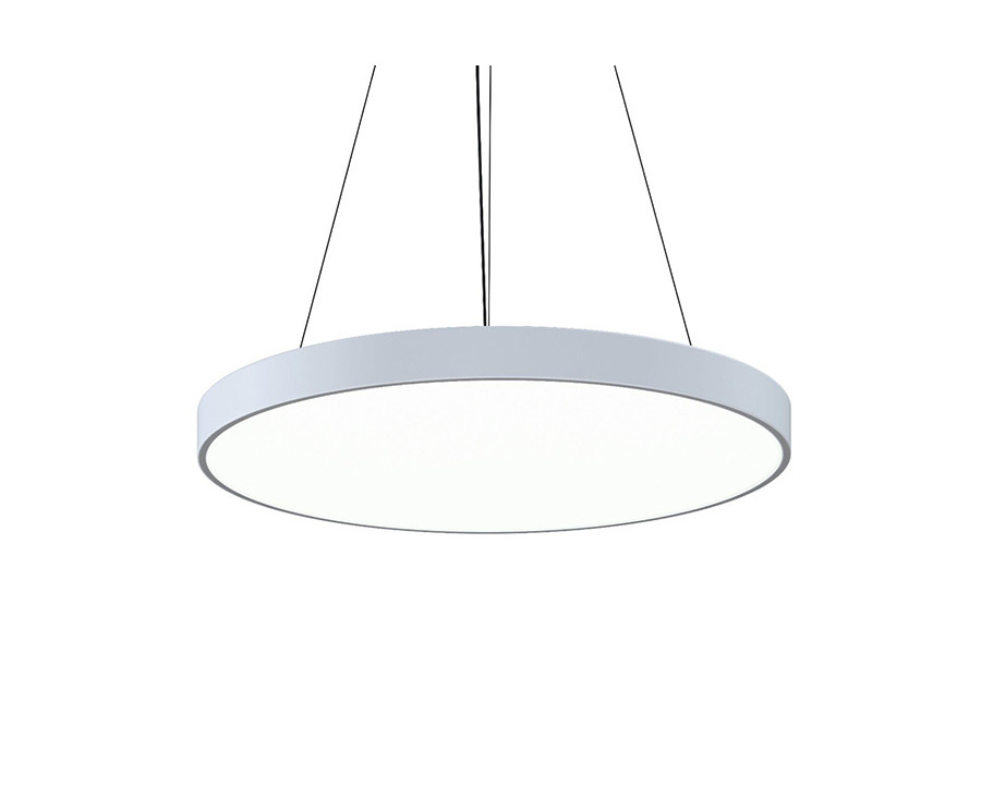 Sonneman Pi LED Pendant - Satin White, 30", 3000K