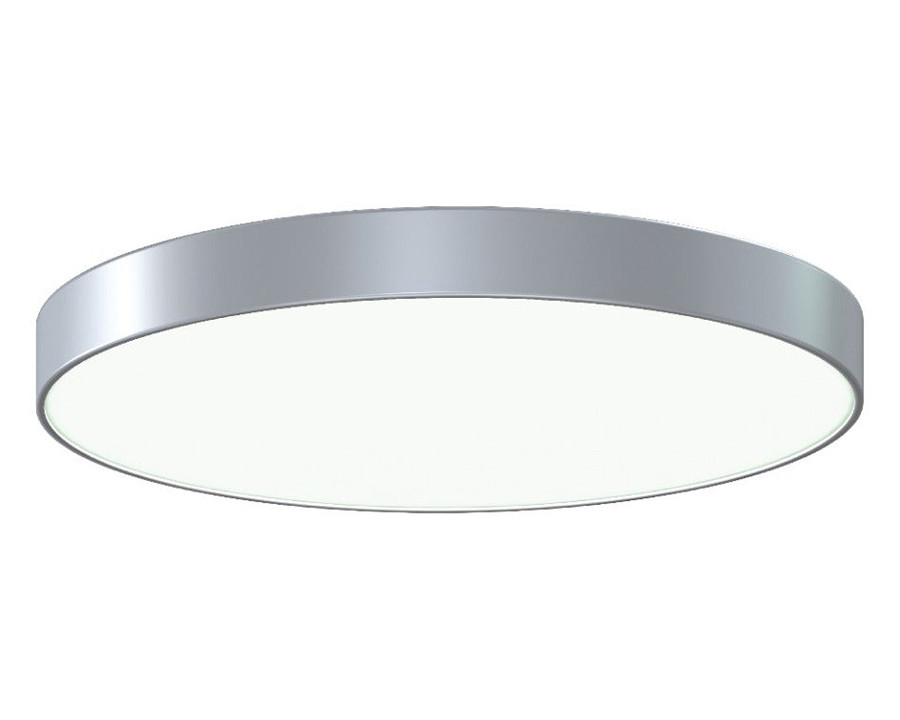 Sonneman Pi LED Surface Mount - Bright Satin Aluminum, 24", 3000K