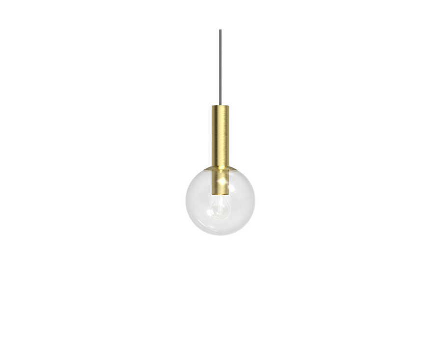 Sonneman Bubbles Single Pendant - Satin Brass, 8" 1-Light