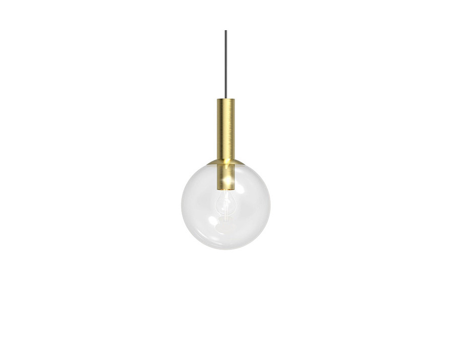 Sonneman Bubbles Single Pendant - Satin Brass, 10" 1-Light