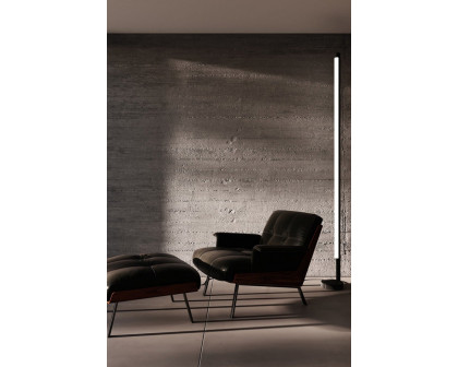 Sonneman Keel LED Floor Lamp - Satin Black