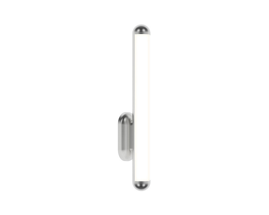 Sonneman Plaza LED Bath Bar - Satin Chrome, 18"