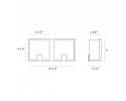 Sonneman - C-Shell LED Bath Bar