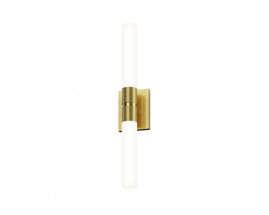 Sonneman Scepter Bath Bar - 24", Satin Brass