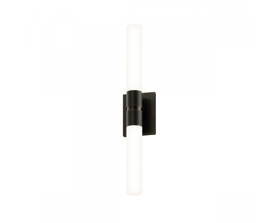 Sonneman Scepter Bath Bar - 24", Black Brass