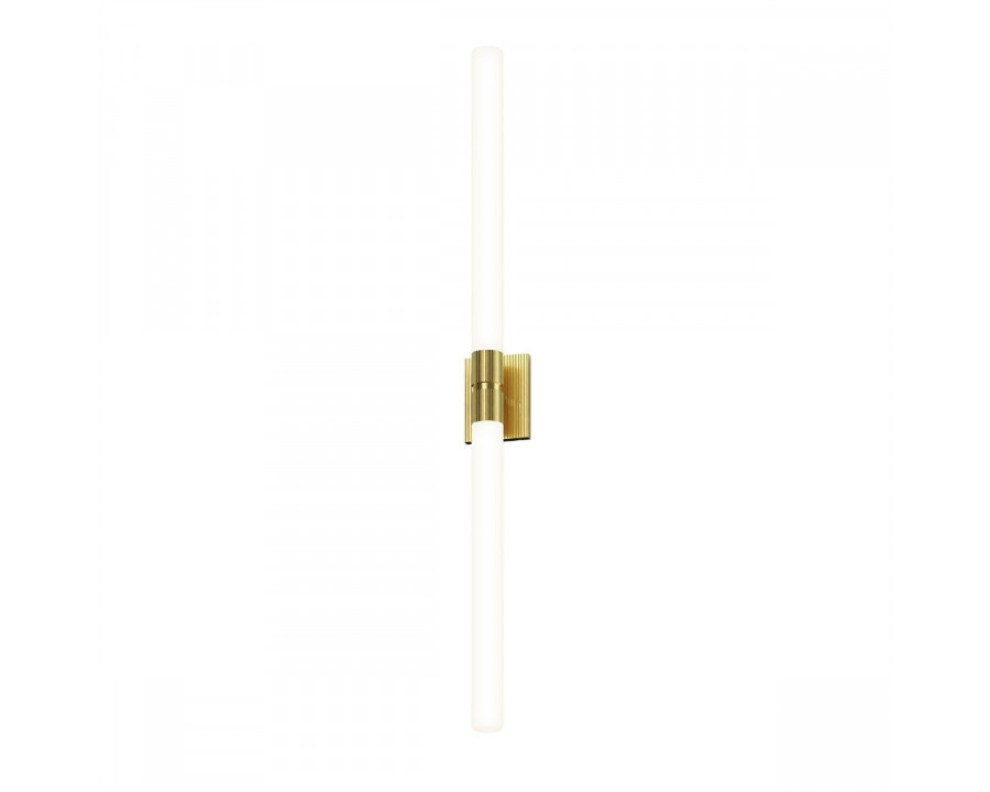 Sonneman Scepter Bath Bar - 48", Satin Brass