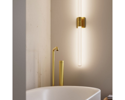 Sonneman Scepter Bath Bar - 48", Satin Brass