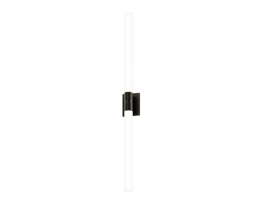 Sonneman Scepter Bath Bar - 48", Black Brass