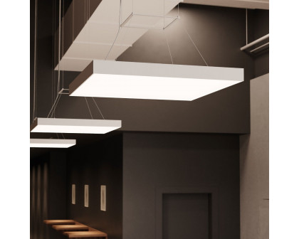 Sonneman Pi LED Pendant - Square, 24", 3500K