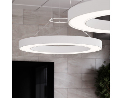 Sonneman Pi LED Pendant - Round Ring, 30", 3000K